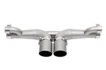 Soul 991 GT3 / GT3 RS center muffler bypass exhaust: GT3 center muffler bypass with center tips