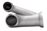 Soul 991 GT3 / GT3 RS side muffler bypass pipes: close-up of a bypass pipe outlet