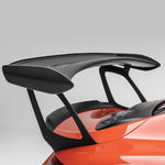 GT3 RS wing blade with end caps, studio side view