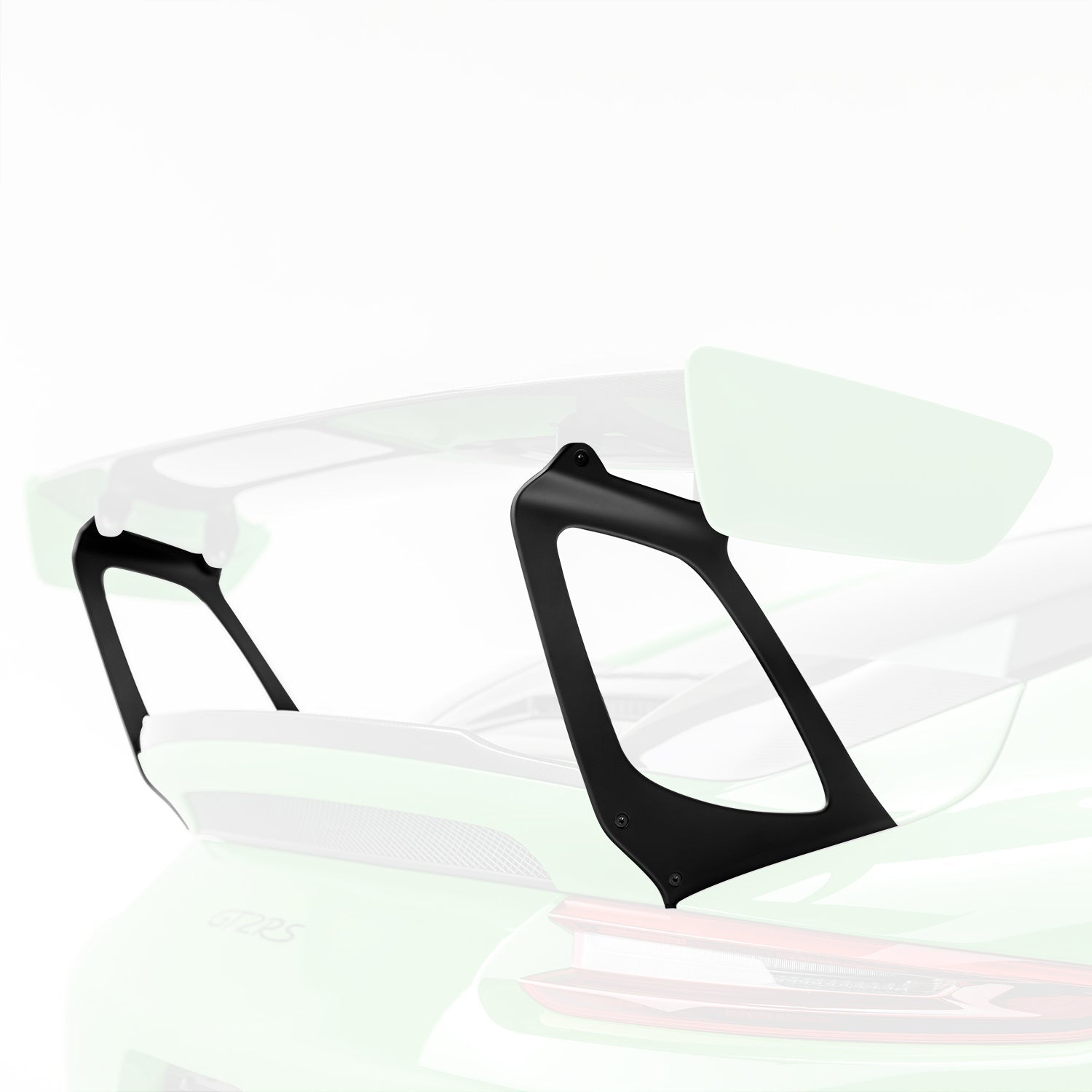 GT2 RS extended wing risers, faded view highlighting uprights