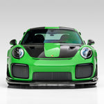GT2 RS with EVO front spoiler, straight-on front view
