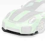 GT2 RS EVO front spoiler, faded view highlighting carbon lip