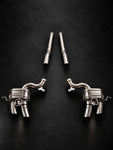 Capristo Purosangue valved rear mufflers with straight mid-silencer replacement pipes