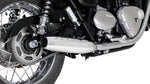 Remus 2017 Triumph Bonneville T100/T100 Black 40.5 kW (Euro 4) Tapered Chrome Slip On - Left Side