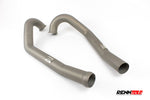 Vantage downpipe from the side - Downpipes for the 2018-2026 Aston Martin Vantage and DB11 V8