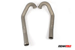 Vantage downpipe pair from above - Downpipes for the 2018-2026 Aston Martin Vantage and DB11 V8