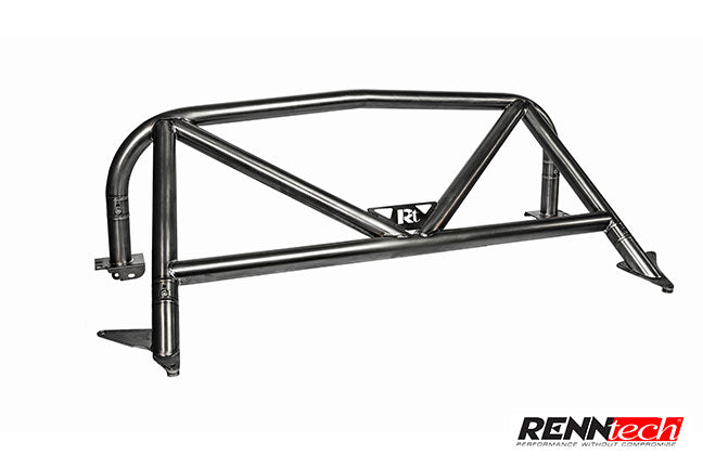 Titanium rollbar at a three-quarter angle - Titanium Rollbar for the 2016-2021 AMG GT / S / R / C / Pro / Black Series