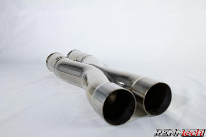 E 63 sound pipe outlet end - Sound and Performance Pipe for the 2010-2011 E 63 AMG
