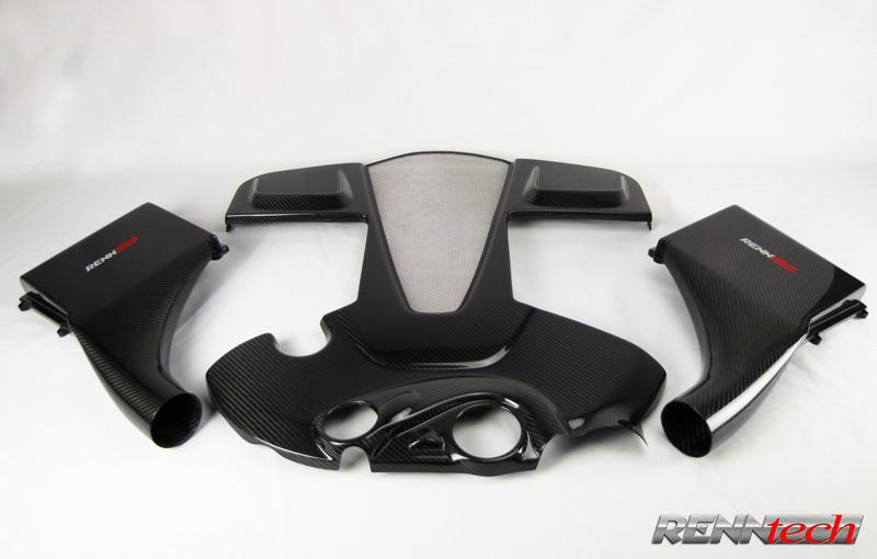 Carbon intake set from above - R3 Performance Package for the 2003-2006 CL 600