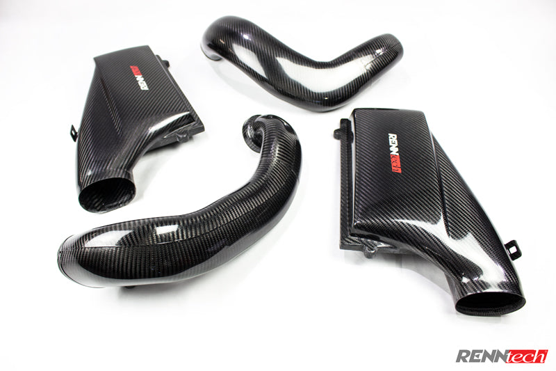 M157 carbon airbox housings and intake tubes - Carbon Fiber Airbox for the M157 63 AMG models