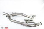 S 63 M157 downpipe set laid out - Downpipes for the 2014-2017 S 63 AMG Sedan