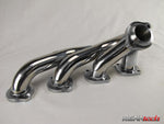 RennTech stainless headers for the CLK 55 from the side - R2 Performance Package for the 2003-2006 CL 55 AMG Kompressor