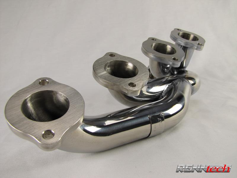 CLK 55 headers from the flange end - R2 Performance Package for the 2003-2006 S 55 AMG Kompressor