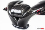 Curved carbon intake duct close up - R2 Performance Package for the 2012-2013 C 63 AMG Black Series