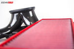 Carbon intake bracket over a red air filter - R1 Performance Package for the 2008-2010 CL 63 AMG