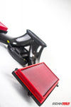 Carbon intake section with filter attached - Carbon Fiber Airbox for the M156 63 AMG models