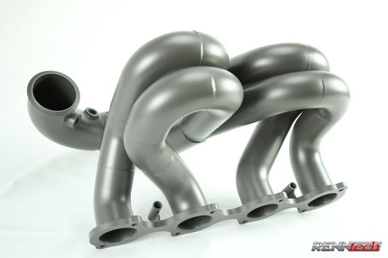 RennTech SLR header with the long primary tubes - Performance Exhaust Package for the 2005-2010 SLR McLaren