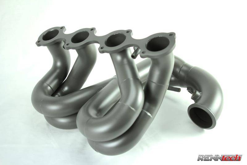 RennTech SLR header set from the side - R2 Performance Package for the 2005-2010 SLR McLaren