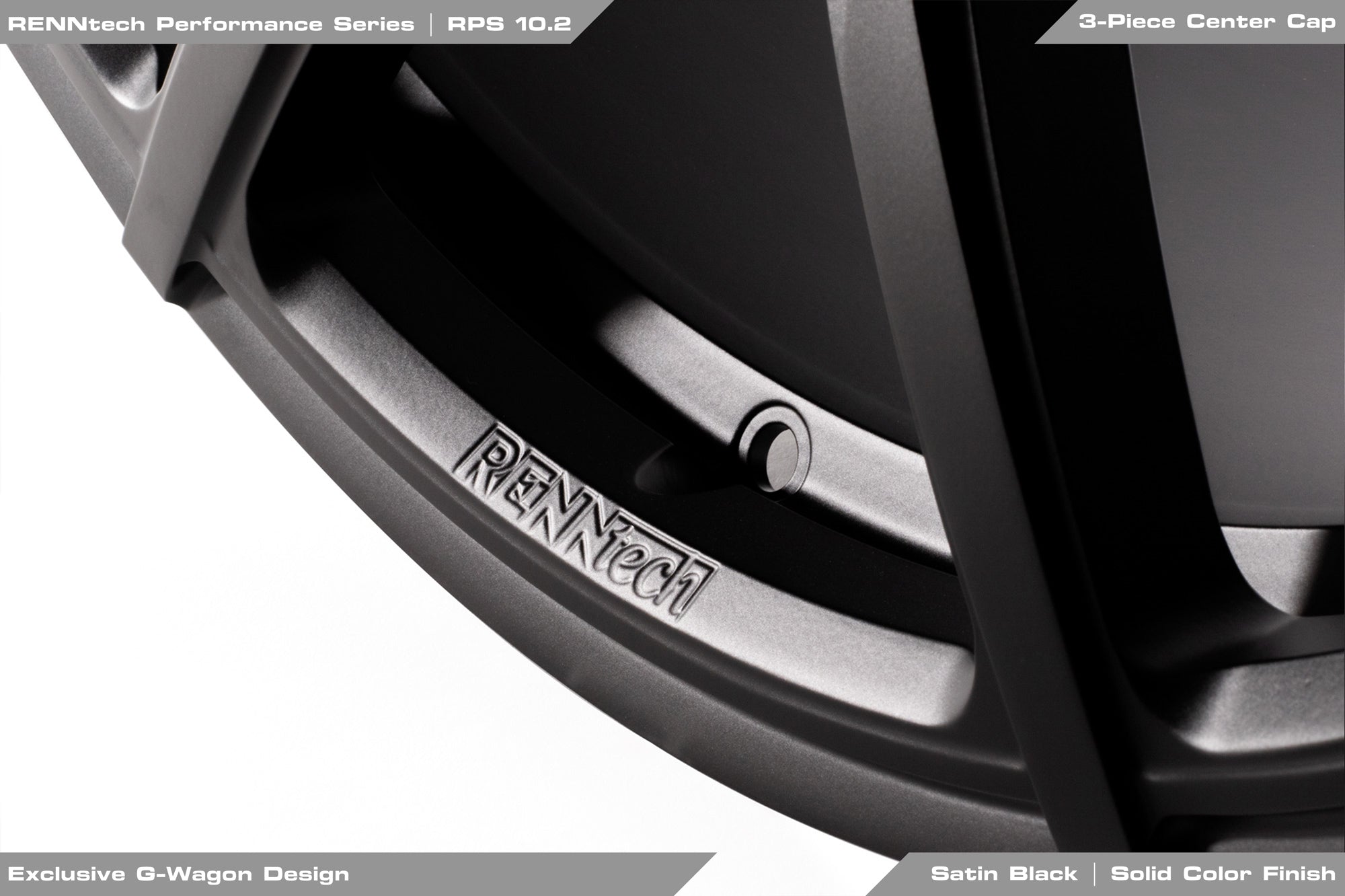 G 63 RPS 10.2 barrel with RennTech lettering - RPS 10.2 Forged 23-inch Wheels for the 2013-2018 G 63 AMG