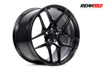 Black RTS wheel at an angle showing the barrel - RTS Forged 19/20-inch Wheels for the 2016-2021 AMG GT / GT S