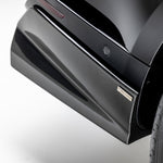 L460 diffuser corner by rear wheel, macro close-up