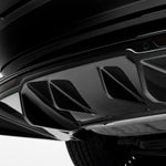 Range Rover L460 diffuser strakes from below, low detail