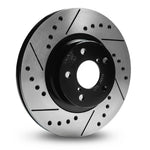 A front view of Rear Solid Sport Japan TAROX Brake Discs with white background