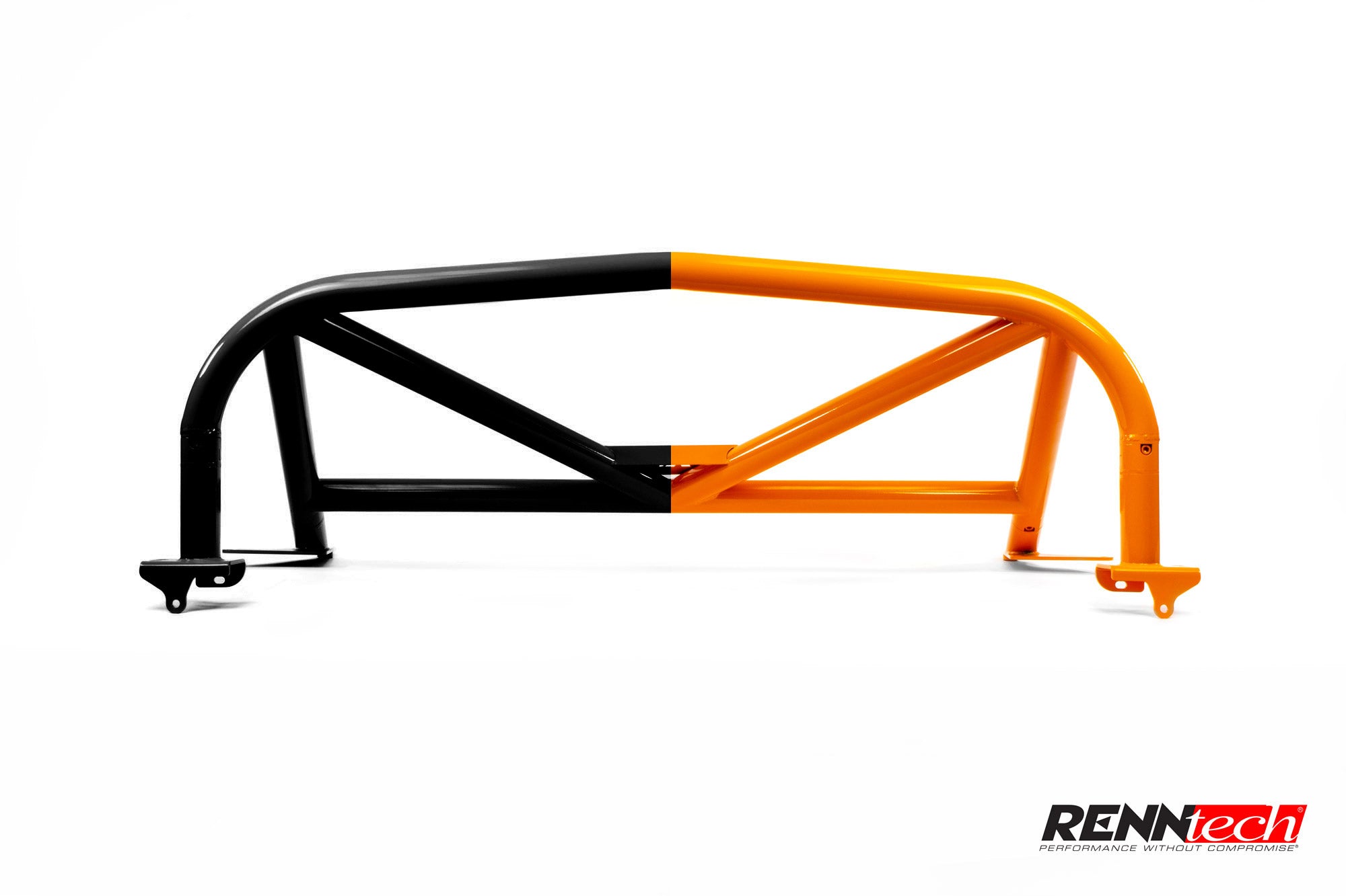 Orange-finish RennTech rollbar for the AMG GT - Rollbar for the 2016-2021 AMG GT / S / R / C / Pro / Black Series