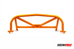 Orange-finish RennTech rollbar for the AMG GT, view 2 - Rollbar for the 2016-2021 AMG GT / S / R / C / Pro / Black Series