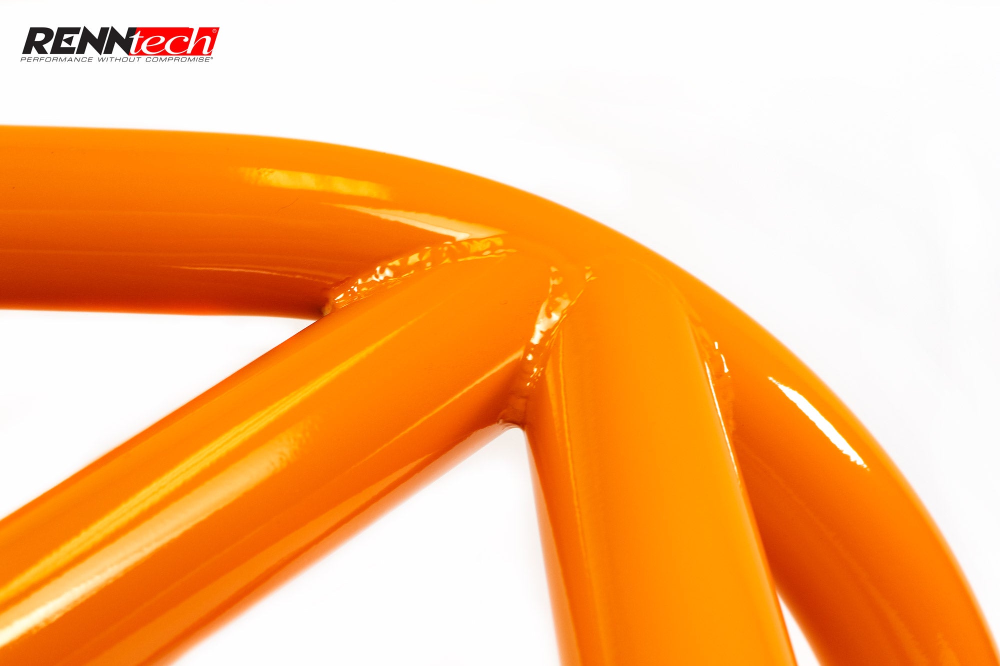 Rollbar tube bend close up - Rollbar for the 2016-2021 AMG GT / S / R / C / Pro / Black Series