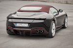 Ferrari Roma Spider rear with Capristo carbon fiber rear diffuser