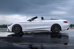 White S-Class cabriolet car in profile on RPS 10.2 wheels - RPS 10.2 Forged 21/22-inch Wheels for the 1999-2026 S-Class
