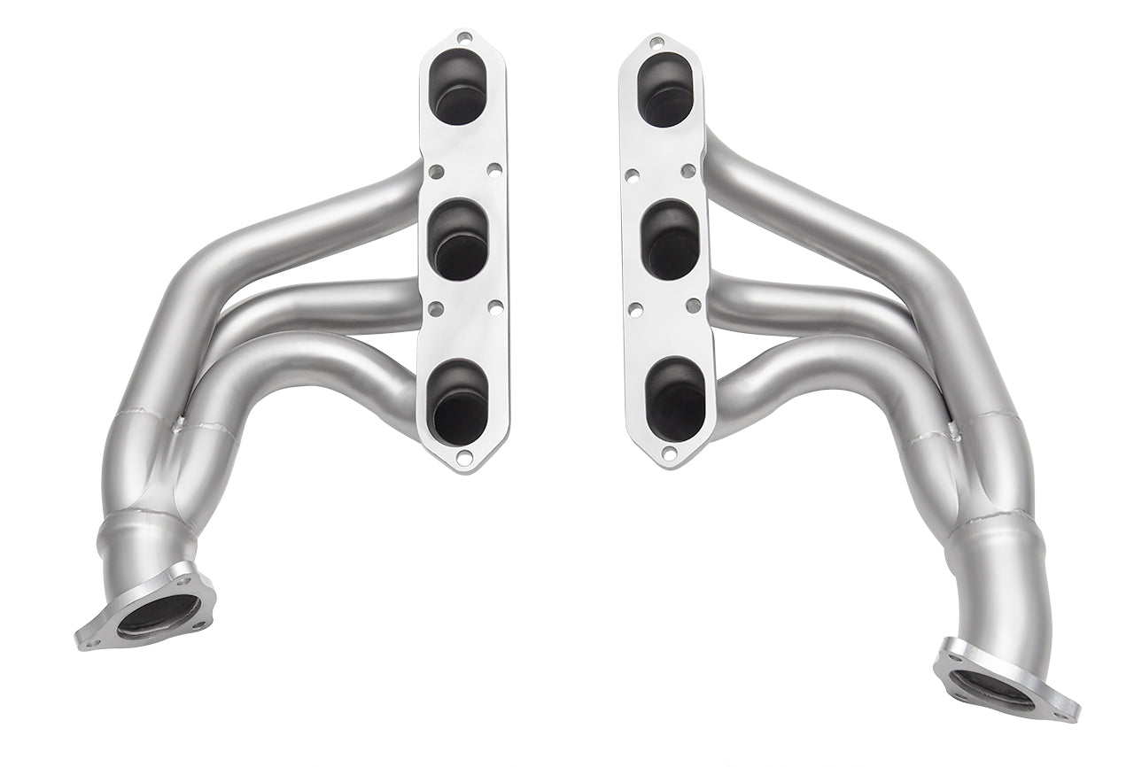 Soul 997.1 Carrera competition headers: competition headers, port flange view