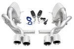 Soul 997.1 Carrera valved exhaust: valved exhaust with polished chrome tips and valve kit