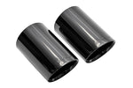 Soul 981 GT4 / Spyder competition package: pair of gloss black tips, side view