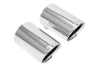Soul 986 Boxster street exhaust package: pair of chrome dual-wall tips