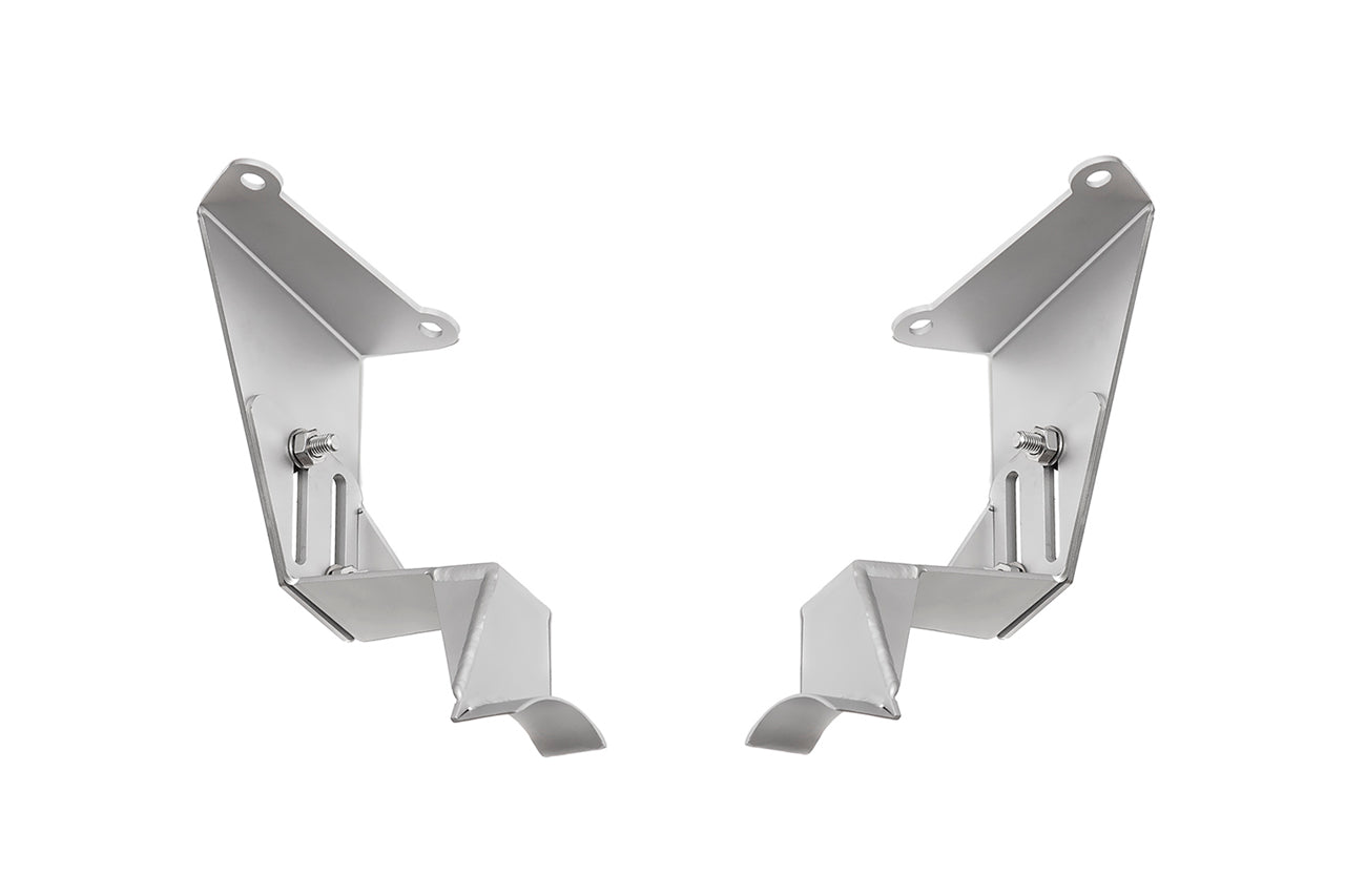 Soul 991 GT3 / GT3 RS side muffler bypass pipes: pair of support brackets