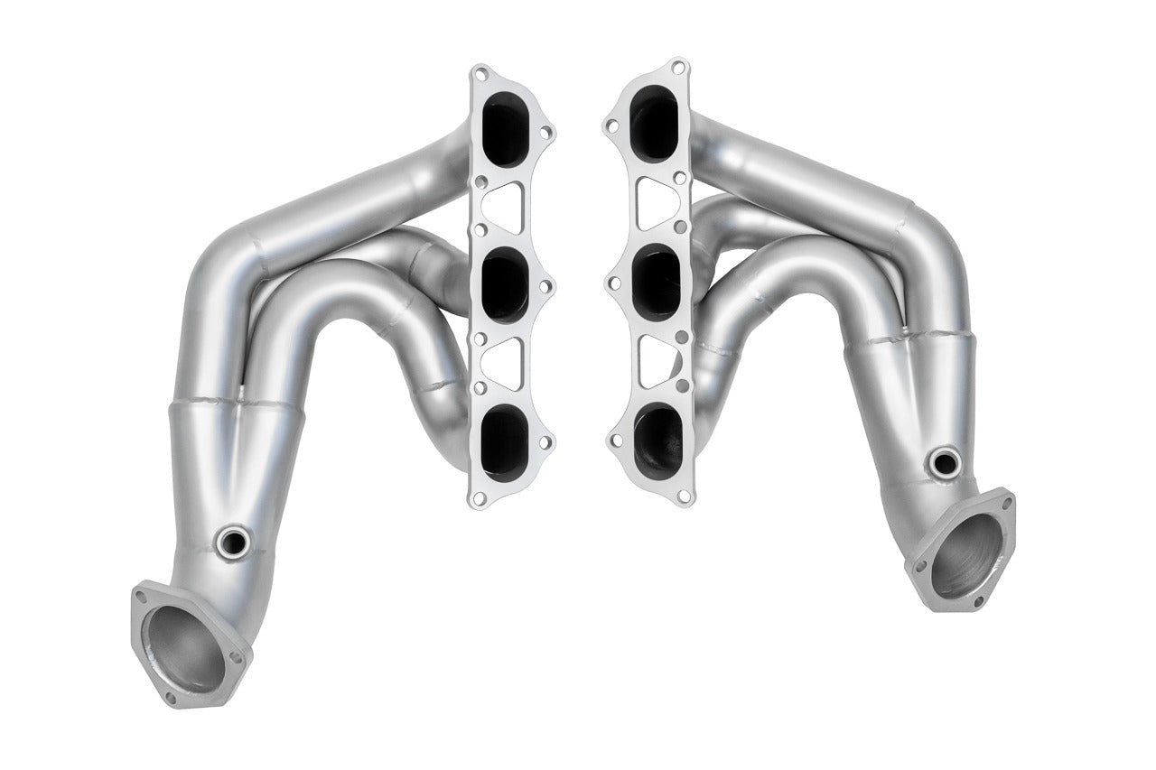Soul 718 GT4 RS / Spyder RS performance packages: headers, top view of the collector and flanges