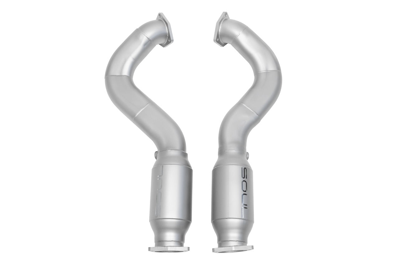 Soul 718 GT4 RS / Spyder RS performance packages: pair of sport cat pipes