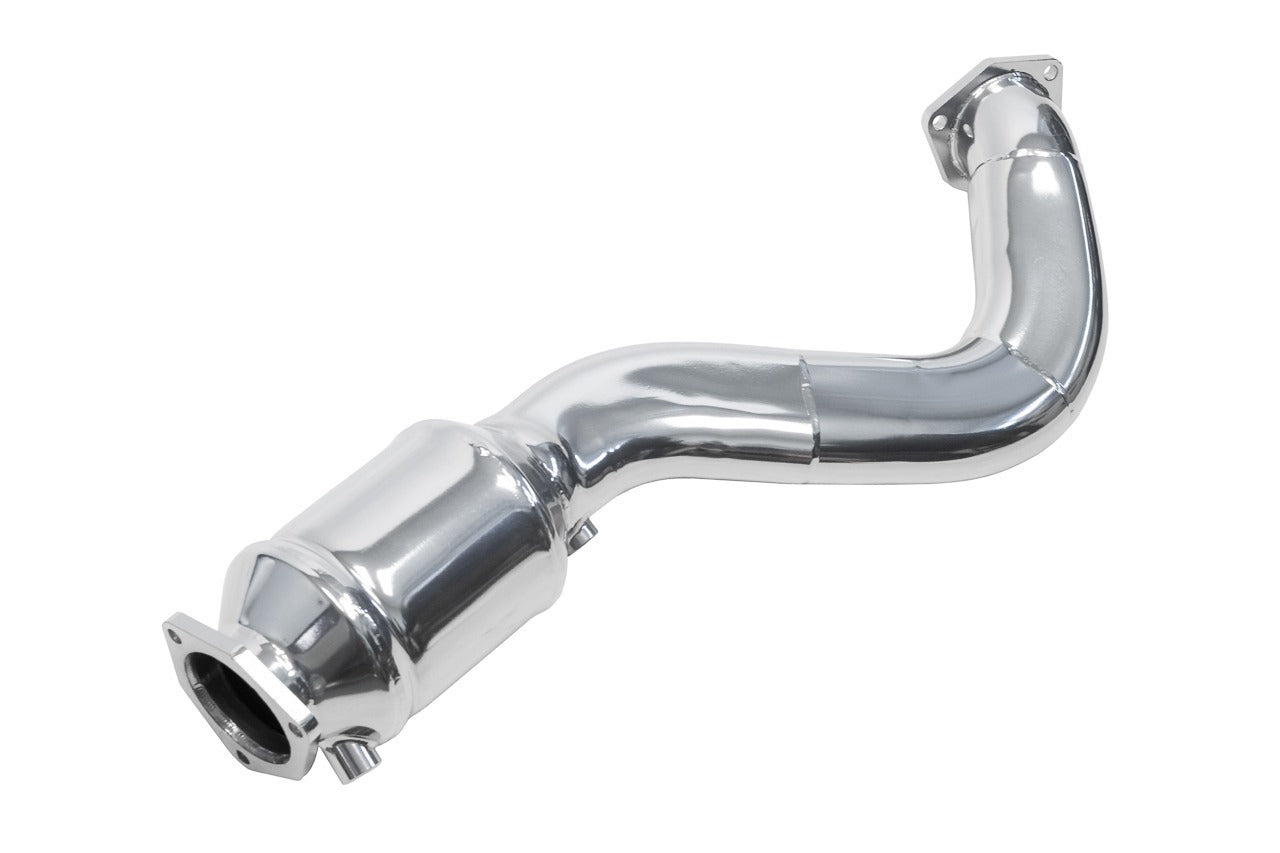 Soul 718 GT4 RS / Spyder RS sport header package: cat pipe from the header package, side view