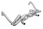 Soul 718 GT4 / Spyder / GTS drone canister upgrade: race exhaust system, angled view