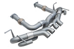 Soul C8 Corvette z06 exhaust conversion package: conversion package exhaust, side view