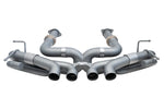 Soul C8 Corvette z06 exhaust conversion package: conversion package exhaust, angled view