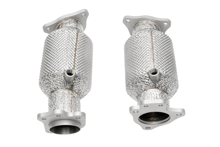 Soul C8 Corvette Z06 sport catalytic converters: pair of sport catalytic converters