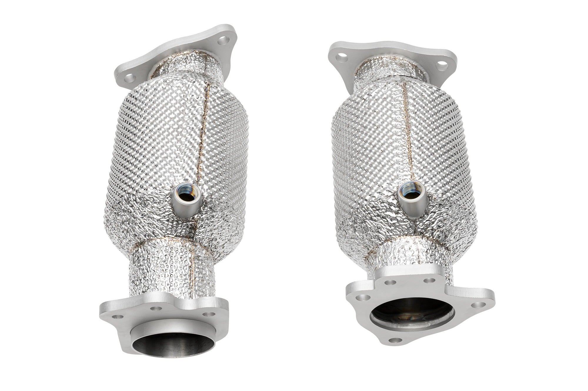 Soul C8 Corvette sport exhaust package: pair of sport catalytic converters
