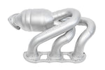 Soul 987.2 Boxster / Cayman long tube street headers: close-up of a street header sport cat