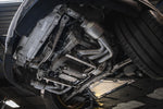Soul 991 GT3 / GT3 RS street headers: street headers installed, view from below
