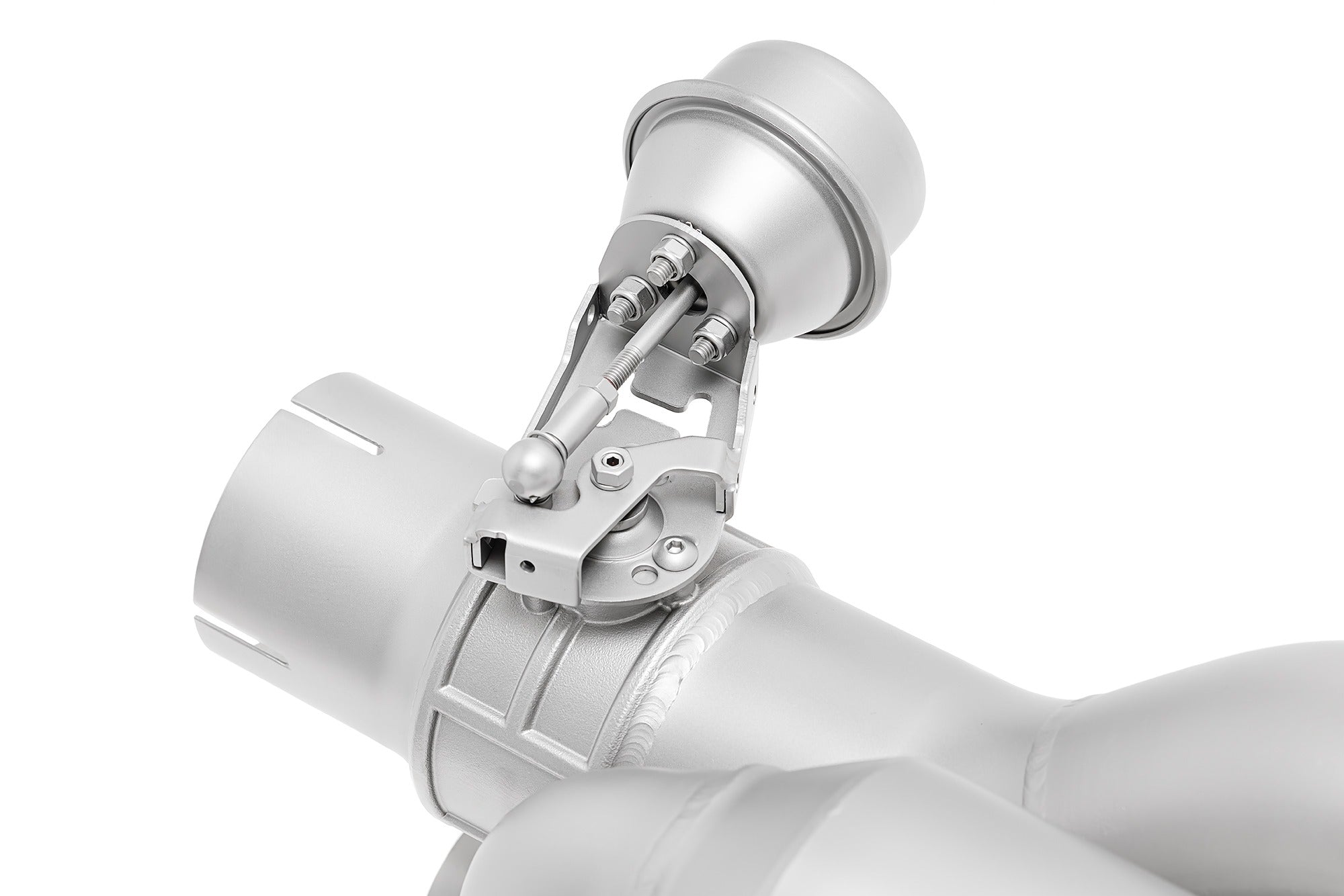 Soul 991.2 Carrera PSE valved exhaust system: close-up of the valve actuator