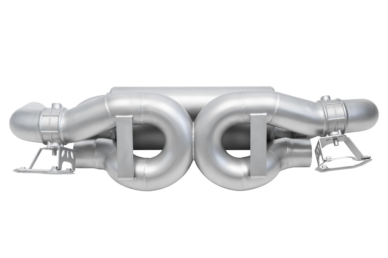 Soul 992.1 Carrera street package: valved exhaust, rear view