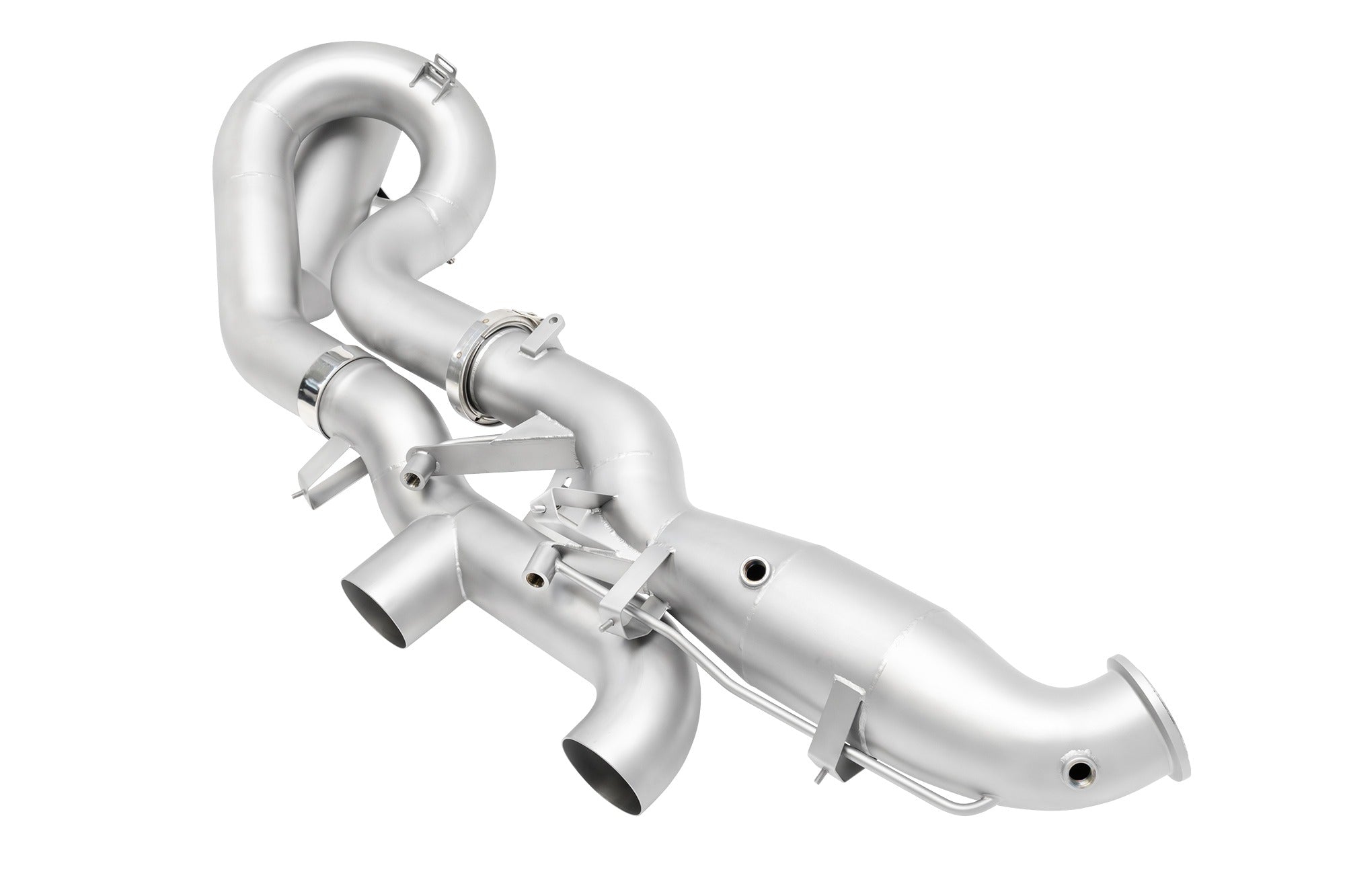Soul 992.2 Carrera GTS performance exhaust system: performance exhaust, end view